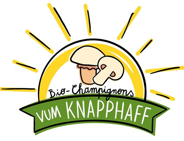 Biologische champignons van de "Knapphaff"